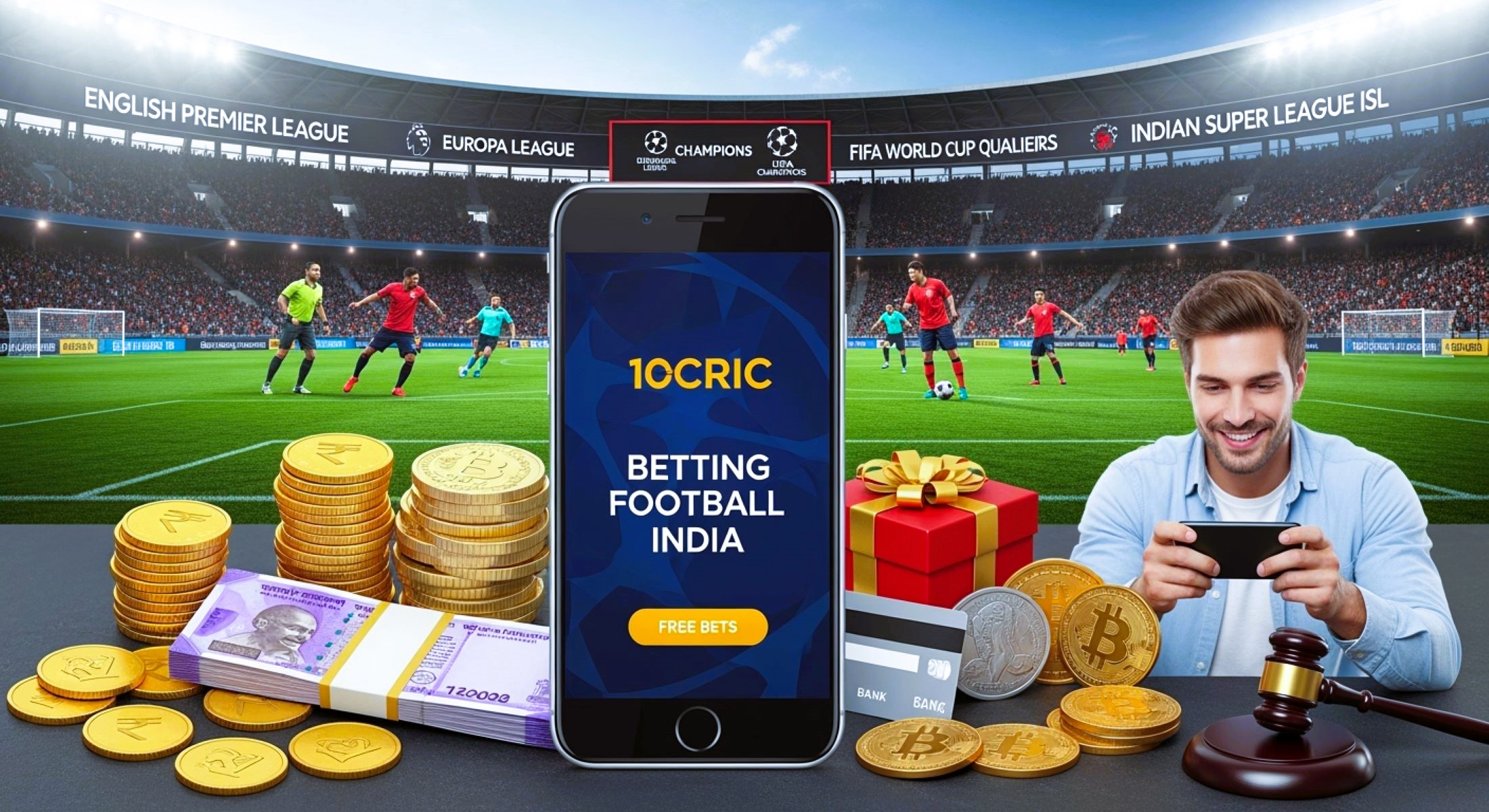 A review of football betting on 10CRIC for Indian players